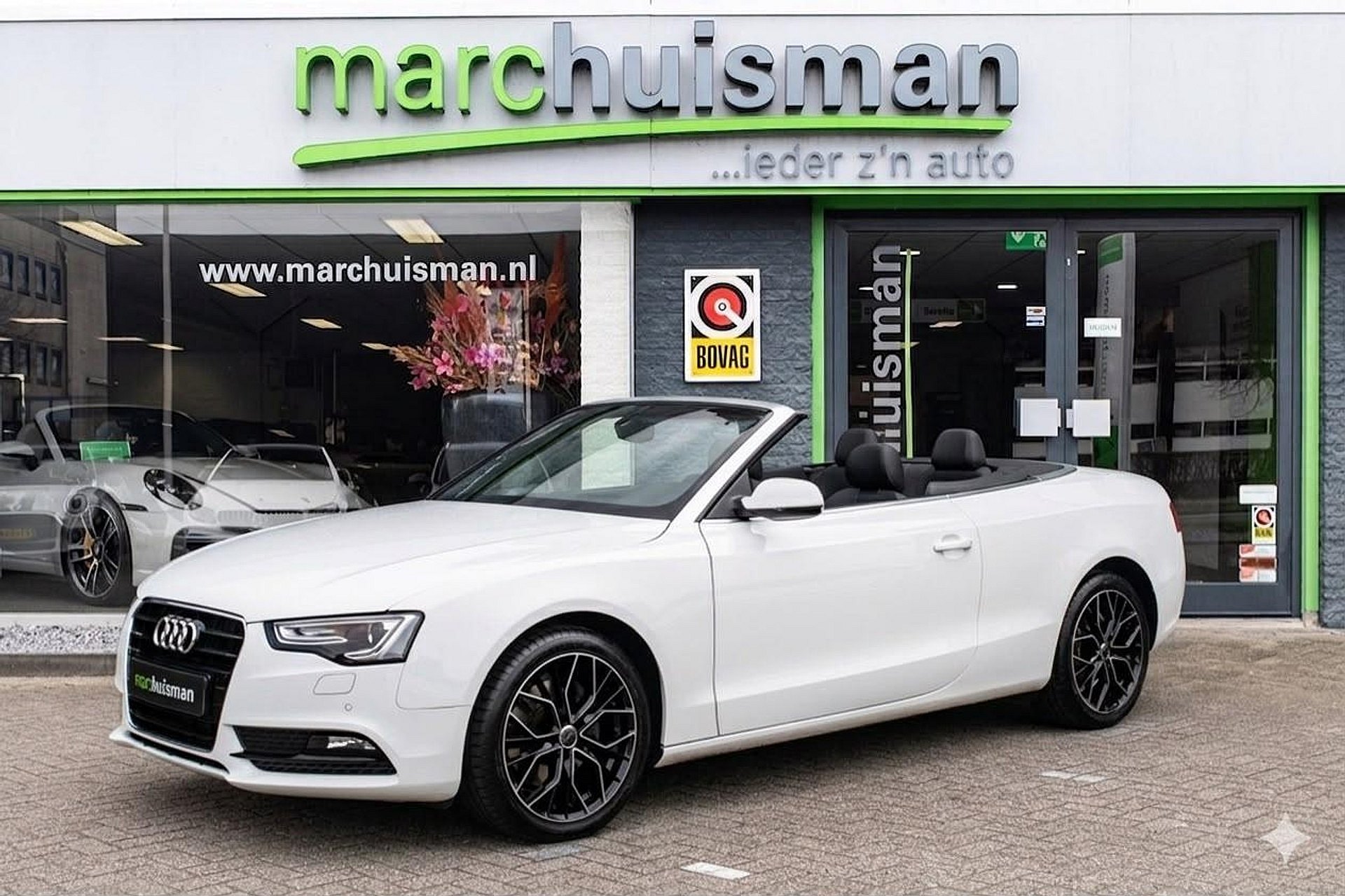 Audi A5 Cabriolet 2.0 TFSI / LEDER / STOELVENTILATIE / NEKVERWAMRING