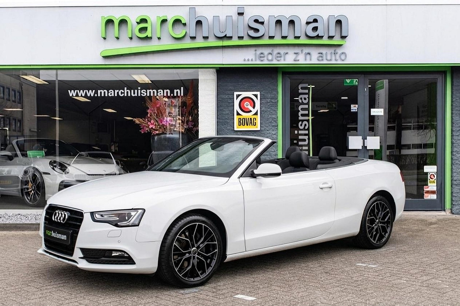Audi A5 Cabriolet 2.0 TFSI / LEDER / STOELVENTILATIE / NEKVERWAMRING