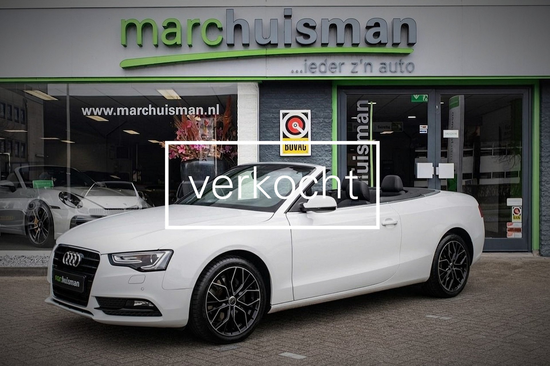 Audi A5 Cabriolet 2.0 TFSI / LEDER / STOELVENTILATIE / NEKVERWARMING
